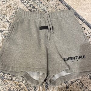 Essentials Fear of God  Athletic Gray Shorts for kid size 8